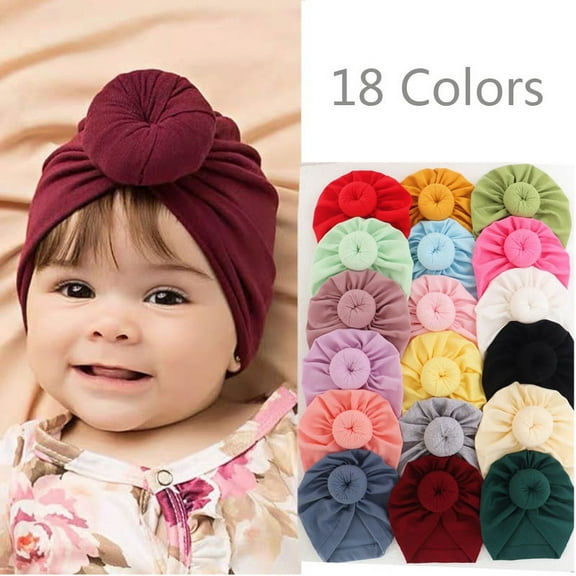 Yoyauz Baby Headscarf Hat Bandana Wrap Baby Baby Beanie Soft Cute Toddler Hat For Baby Girl