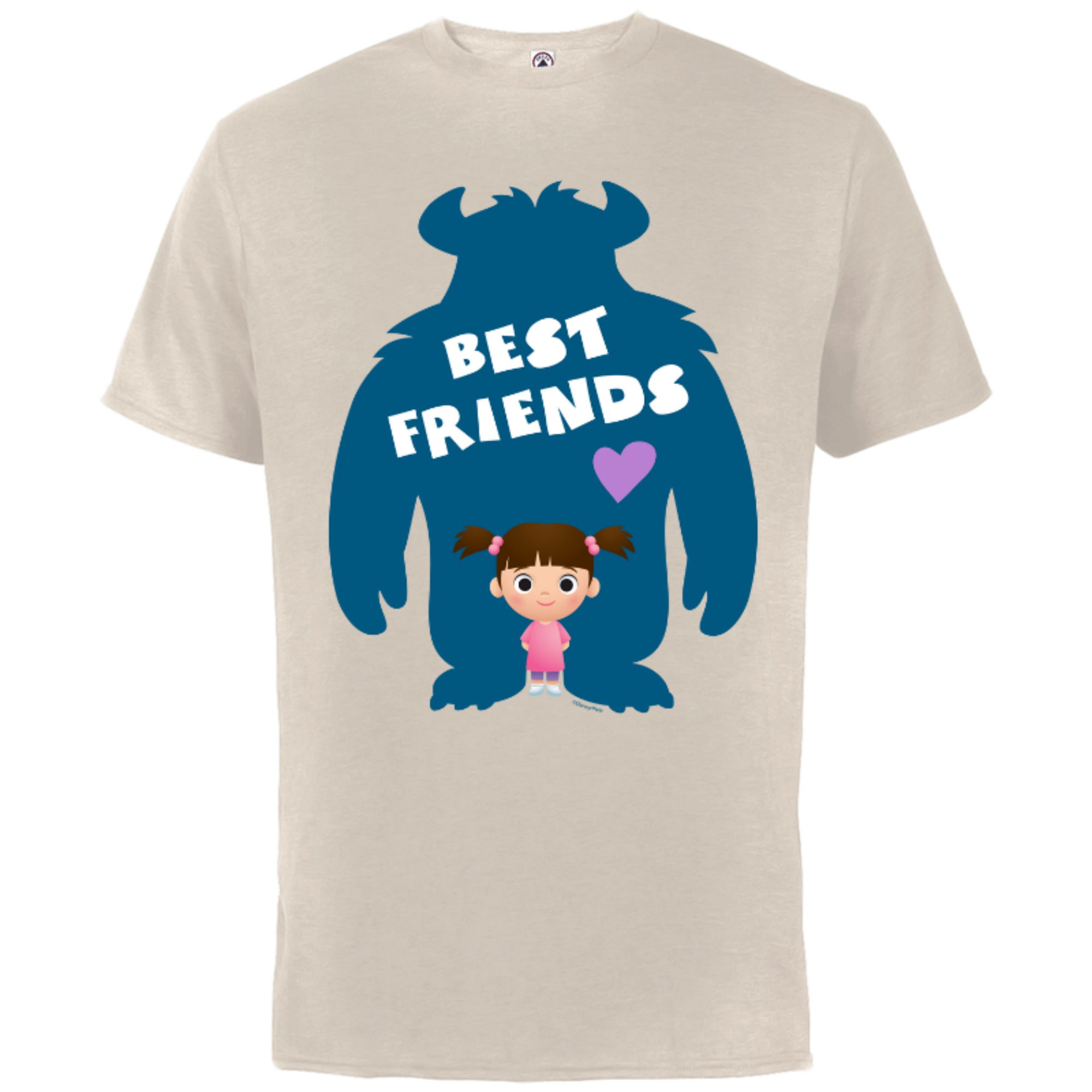husmor Alexander Graham Bell elektrode Disney and Pixar's Monsters Inc Sulley and Boo Best Friends - Short Sleeve  Cotton T-Shirt for Adults - Customized-Athletic Heather - Walmart.com