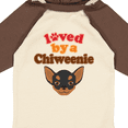 thumbnail image 4 of Inktastic Chiweenie Dog Gift Boys or Girls Long Sleeve Baby Bodysuit, 4 of 5