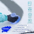 thumbnail image 3 of Magical car ice Scraper, Snow Brush ice Scraper, Outdoor Round ice Scraper for car (2 Pack Black), 3 of 6