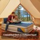 thumbnail image 5 of Abbraccia Colchón inflable automático, cama de aire gemela, bomba integrada, colchón portátil para camping y hogar, 5 of 6