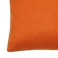 thumbnail image 5 of PiccoCasa 2Pcs Viscose Velvet Soft Decorative Throw Pillowcases 24"x24", Tangerine, 5 of 6