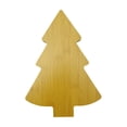 thumbnail image 2 of Tabla Prichos para Sevir con Forma de Pino de Navidad Varios Modelos Café 1 Pieza, 2 of 4