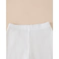 thumbnail image 6 of Infant Girls Clothes Baby Pants 5-Pack Leggings Toddler Casual Pants 6 9 12 18 24 Months 2T 3T Solid Color Pants White, 6 of 8