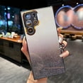 thumbnail image 2 of Compatible with Galaxy S23 Ultra Bling Case Gradient Glitter Luxury Plating Sparkly Fashion Luxury Protection Shockproof Case for Women Girls, 2 of 3