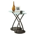 thumbnail image 6 of Monarch Nesting Table 2Pcs Set / Cappuccino Bentwood, 6 of 9