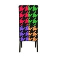 thumbnail image 3 of ZICANCN Retro Checkered Scottish Houndstooth Chair Protectors Seat Covers , Dining Chair Slipcovers 1 Piece for Dining Room Hotel Kitchen, 3 of 8