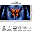 thumbnail image 2 of Butterfly Large Mouse Pad 31.5x11.8 Inches Fantasy Magic Space Station Graphic Printed Game Mouse Pad for Home Office Gaming Work BDXPMN50, 2 of 6