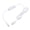 White, variant on USB Extension Cable with on Off Switch, Fast Charging Type C to USB Male Data Power Supply Cord Wire White 0.98 ft 1