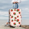thumbnail image 4 of Wukai Strawberry Floral Elastic Luggage Cover: Personalized Protection for Your Suitcase - Fits 19~29-inch, Washable & Durable Travel Companion-Large, 4 of 8