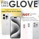 thumbnail image 2 of Rome Tech Funda Protectora para iPhone 16 Pro con Clip para Cinturón y Soporte, Carcasa Protectora de Doble Capa a Prueba de Golpes sin Pantalla, Color Negro y Naranja, 2 of 5