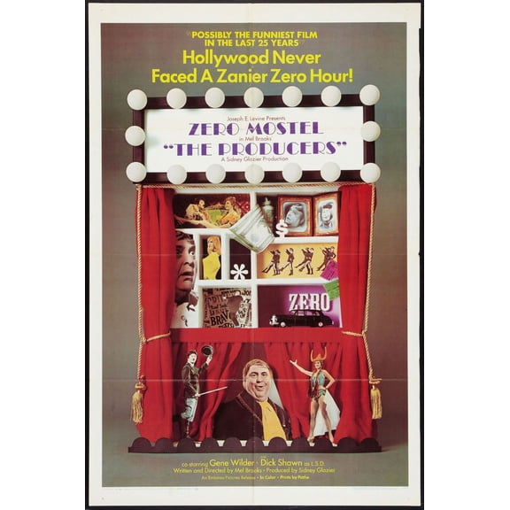 Producers The Poster 24inx36in Art Poster 24x36 Unframed, Age: Adults, Rectangle Poster Time