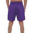 thumbnail image 2 of Steven Universe Amethyst Star Mens Lined Mesh Shorts, Purple, Small, 2 of 6