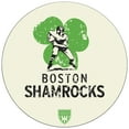 thumbnail image 3 of VAF Boston Shamrocks Padded Swivel Bar Stool 30 Inches High, 3 of 3