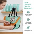 thumbnail image 4 of Adjustable Cat Bathing Bag Portable Restraint Bag For Grooming And Washing, 4 of 7