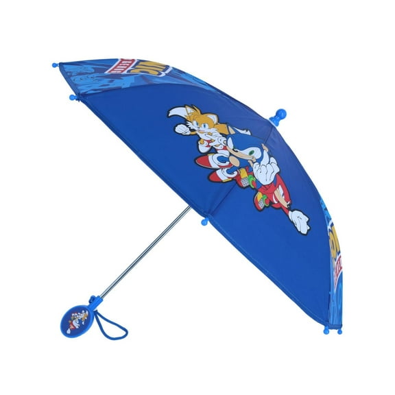 U.P.D., INC Kids' Sonic the Hedgehog Tails and Knuckles Stick Umbrella