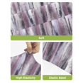 thumbnail image 4 of Purple Vintage Bar Stool Covers Set of 2, Striped Painting Retro Abstract Art Stretch Washable Bar Chair Covers with Backs, Removable Pub Counter Height Chair Cover for Kitchen Dining Room Cafe, 4 of 7