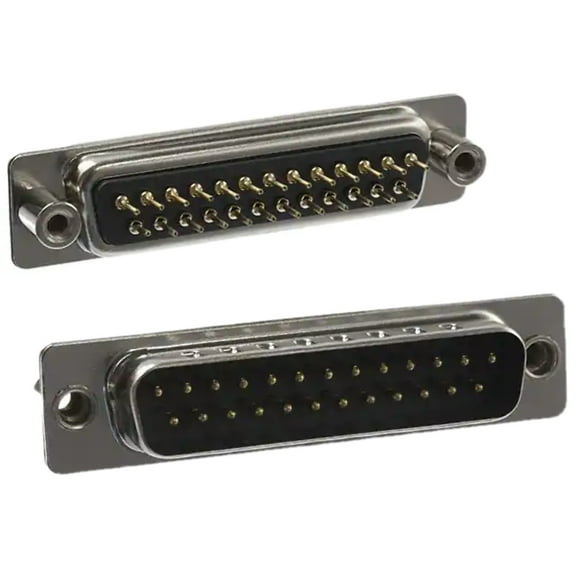 171-025-113R021 Connector 25 Position D-Sub Plug, Male Pins :RoHS