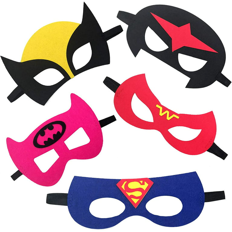 Superhero Mask Set Superhero Party Favors for Kids 35 Pcs Birthday Favors Decorations, Children Masquerade Avengers Super Heroes Cosplay Supplies - Walmart.com