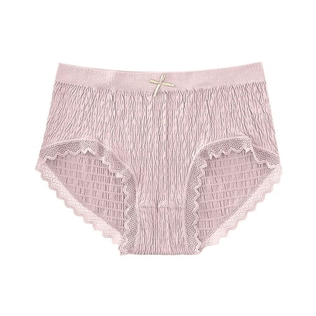 

Lace Underwear for Women Lace Panties For Leopard Print Bikini Half Back Coverage Panties Comfy Knickers