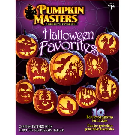 Pumpkin Masters Pumpkin Carving Pattern Book - Walmart.com