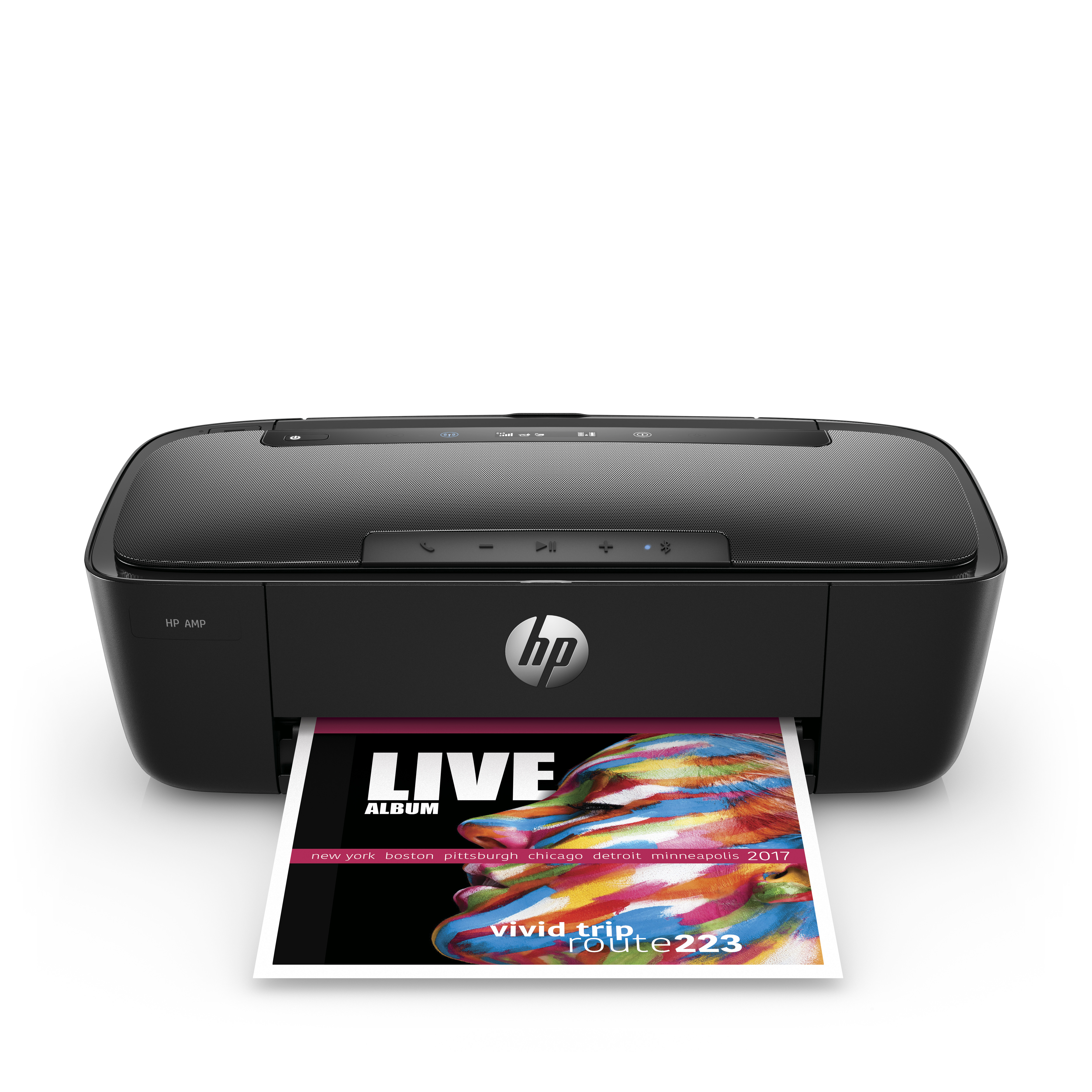 HP T8X39A#1H5 AMP 100 Printer with built-in Bluetooth speaker - image 3 of 17