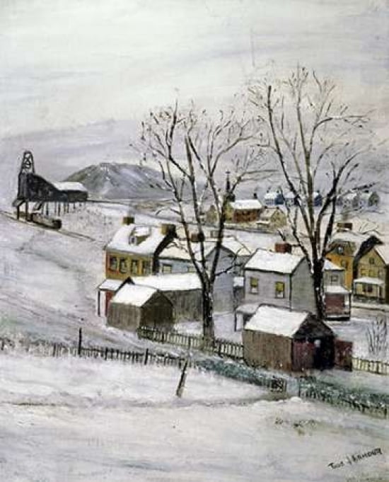 Coal Town Canvas Ar
