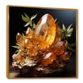 thumbnail image 2 of Designart "Radiant Citrine Spiritual Stone" Spiritual Stone Floater Framed Canvas Prints, 2 of 5