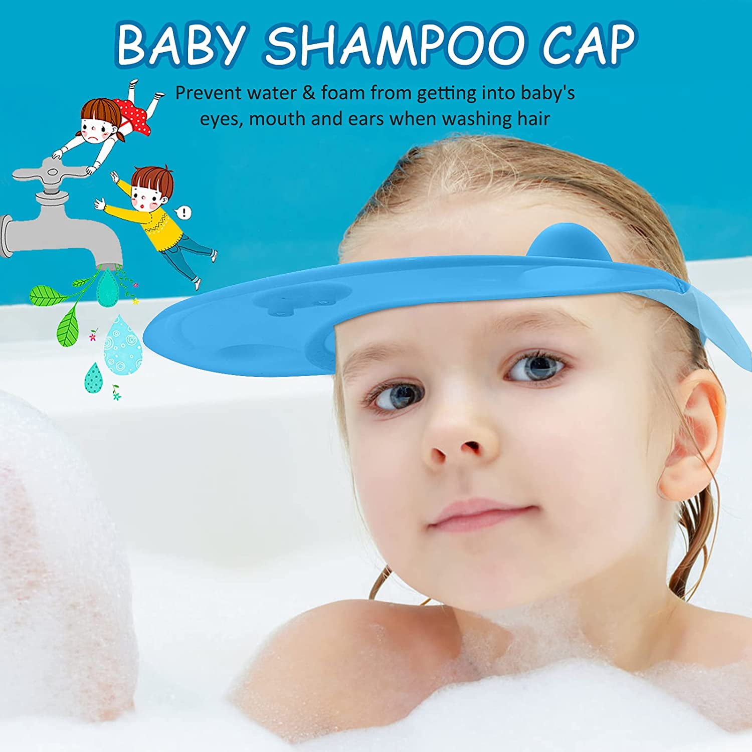 Quality and Comfort Best Deals Online Baby Silicone Shower Cap