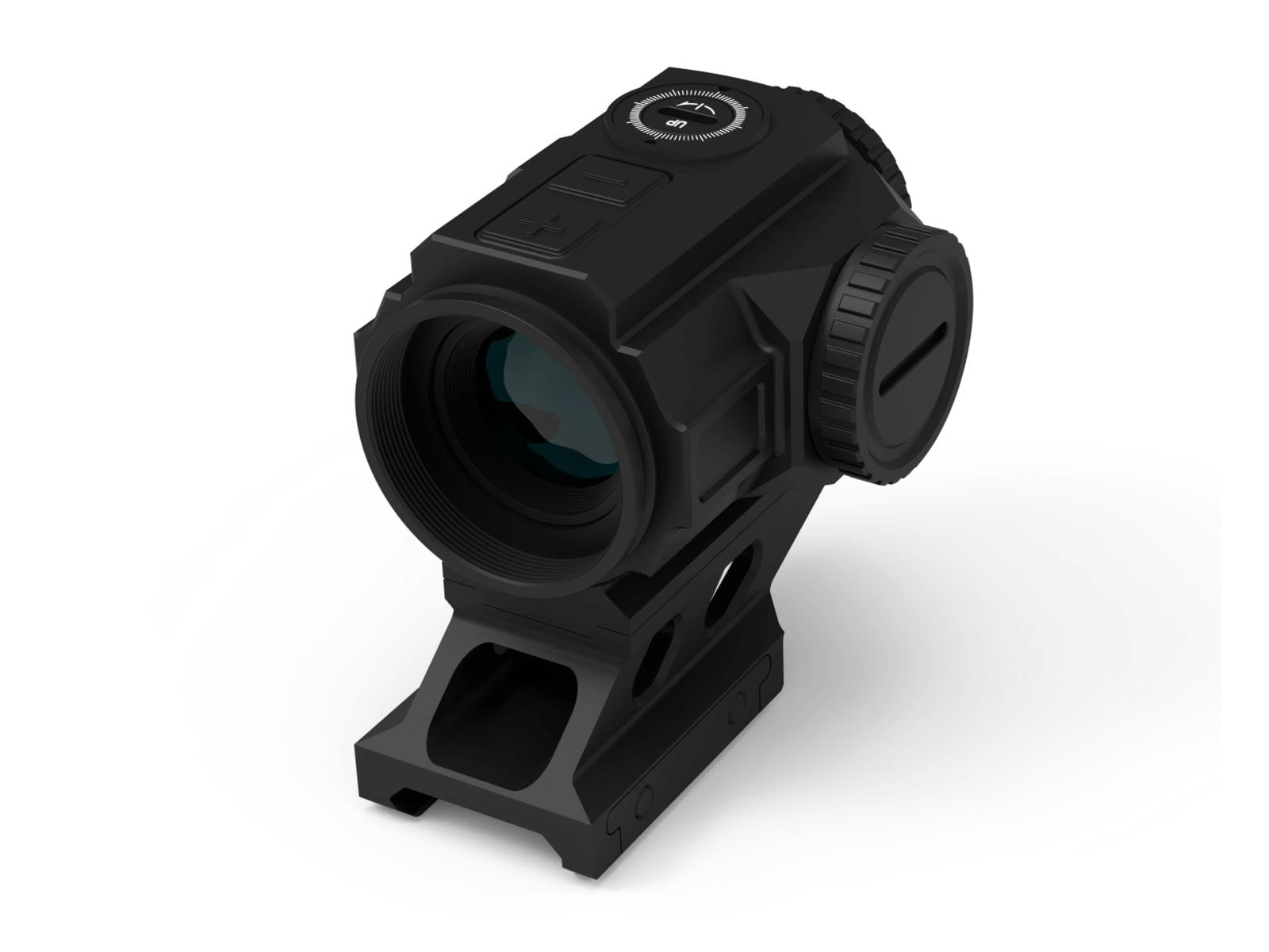 Gideon Optics Advocate Micro Prism Scope, Red, Black