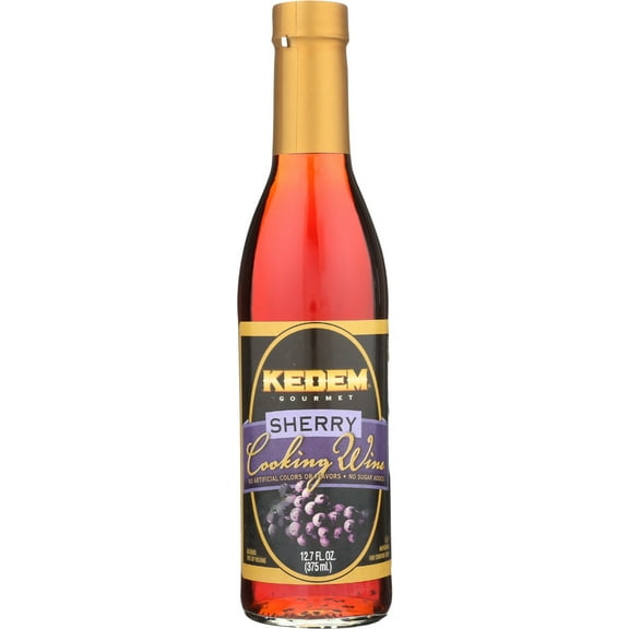 Pack of 12, Kedem Sherry Cooking Wine, 12.7 fl oz