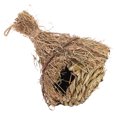 thumbnail image 3 of Nido de Pájaro de hoja de bambú tejido a mano, casa colgante para loros, para decoración del hogar y el jardín, 3 of 5