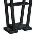 thumbnail image 3 of Convenience Concepts Newport V Table Console de Couloir à 3 Niveaux de 32 Pouces, Noir, 3 of 6
