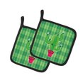 thumbnail image 1 of Carolines Treasures BB6848PTHD Paire de Porte-Pots à Carreaux, 1 of 1