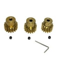 thumbnail image 4 of Engranaje de piñón de motor 32P M0.8, eje de 3,175 mm, reemplazo con tornillos y llave para 1/10 15T 16T 17T, 4 of 8