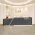 thumbnail image 1 of Beauty Salon Reception Desks Office Luxury Front Small Console Table Reception Desks Podium Silla De Escritorio Bar Furniture My Lux Decor Round, 1 of 7