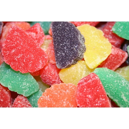 BAYSIDE CANDY Fruit Slices Soft And Chewy Candy Assorted  5LBS