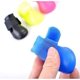thumbnail image 3 of KAIYANG Botas de silicona para perros pequeños de colores caramelo, impermeables, antideslizantes, para lluvia (s-azul) M azul, 3 of 5