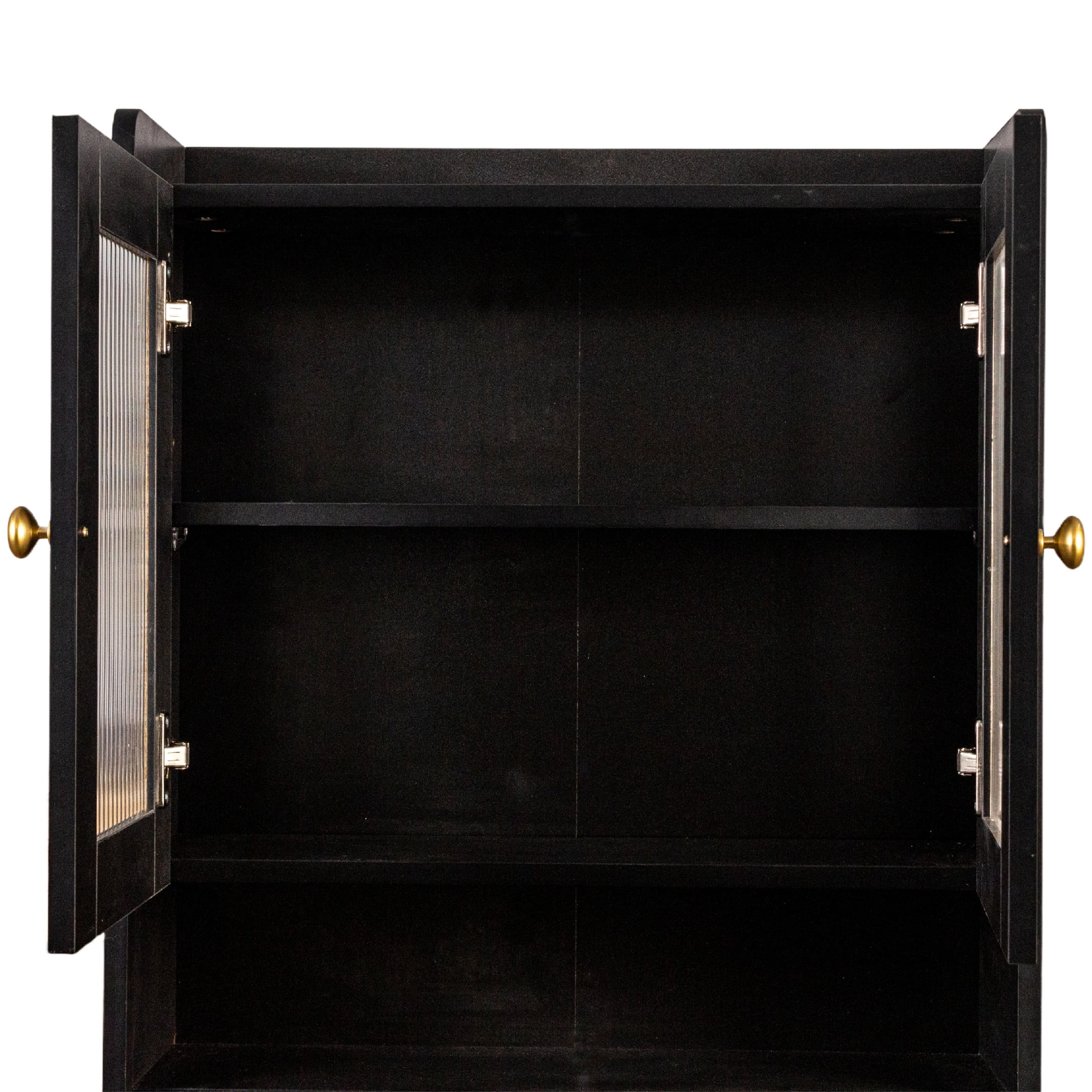 Noble House 70.87" Kitchen Pantry Hutch, Farmhouse Buffet Coffee Bar with Microwave Stand, Cabinets & Drawer, Black