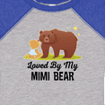thumbnail image 4 of Inktastic Mimi Bear Loves Me Grandbaby Boys or Girls Baby Bodysuit, 4 of 5