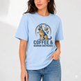 thumbnail image 3 of Coffee and German Shepherds T-Shirt – Funny Dog Lover Theme – Dog Mom Gift, 3 of 6