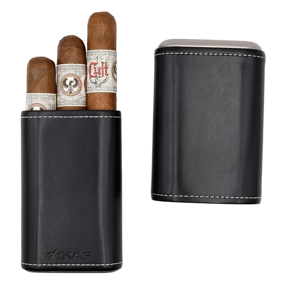Xikar Envoy 3 Cigar Case Black