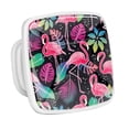thumbnail image 1 of 4PCS Square Cabinet Fluorescence Knob Glowing in the Dark Furniture Drawer Pulls Handle with Screws Flamingo, 1 of 1