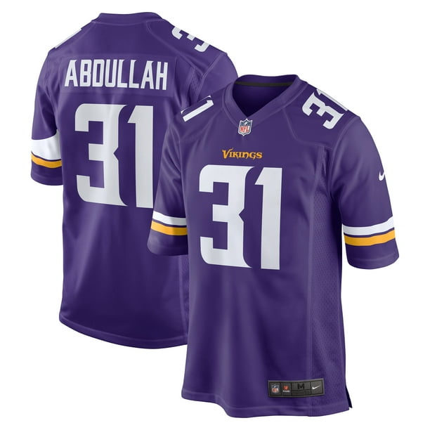 Ameer Abdullah Minnesota Vikings Nike Game Jersey - Purple