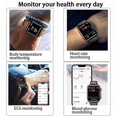 thumbnail image 4 of 2023 New Blood Glucose Smart Watch Men Bluetooth Call Watches Thermometer Heart Rate Sleep Monitoring Sport Smartwatch For Men'sCall ECG Blood sugar, 4 of 5