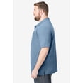 thumbnail image 3 of KingSize Men's Big & Tall Shrink-Less Classic Cotton Polo Shirt, 3 of 6