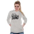 thumbnail image 3 of Do Your Thing Cute Sarcastic Workout Women's Long Sleeve T Shirt Brisco Brands M, 3 of 6