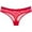 Red, variant on Panties for Women,Sheer Mesh Low Rise Seamless Thong Underwear for Women with Printed Letter Design Comfortable Stretch Fit,Womens Underwear,Red,L
