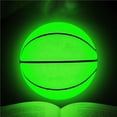 thumbnail image 3 of Soidarity Juguete reflectante de baloncesto brillante, bolas verdes, competición nocturna, buen agarre, mano de obra fina, equipo deportivo fluorescente Deportes y aire libre Soidarity OD004328-00, 3 of 6