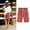 Red#3, variant on LEBONYARD Pull on Shorts for Women,Women's Shorts with a Modern Design,Women's Solid Color Fashionable Temperament Five Part Pants and Shorts Gray S
